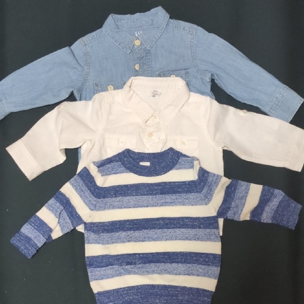 baby GAP Shirts and Sweater